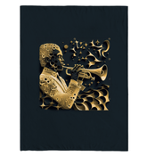 Vibrant Violin Volumes Sherpa Blanket